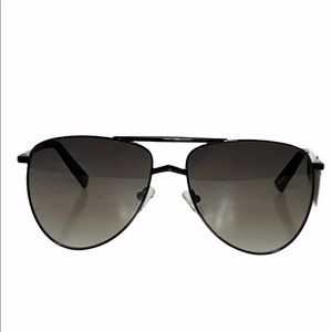 Le Specs High Fangle Black Aviator Sunglasses